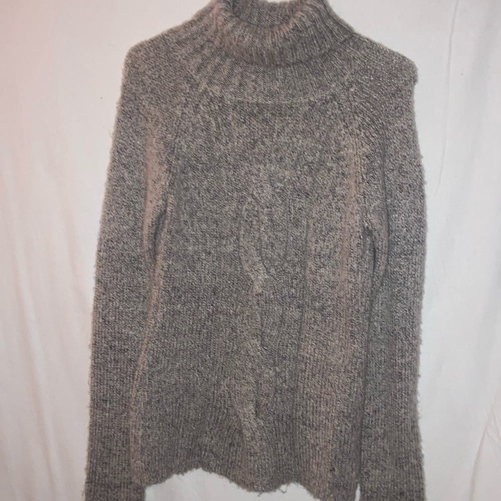 XXI Cozy Gray Turtleneck Sweater